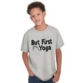 thumbnail image 5 of 1st Yoga Relaxing Meditation Namaste Girls Kids T Shirt Tees Teen Brisco Brands L, 5 of 6