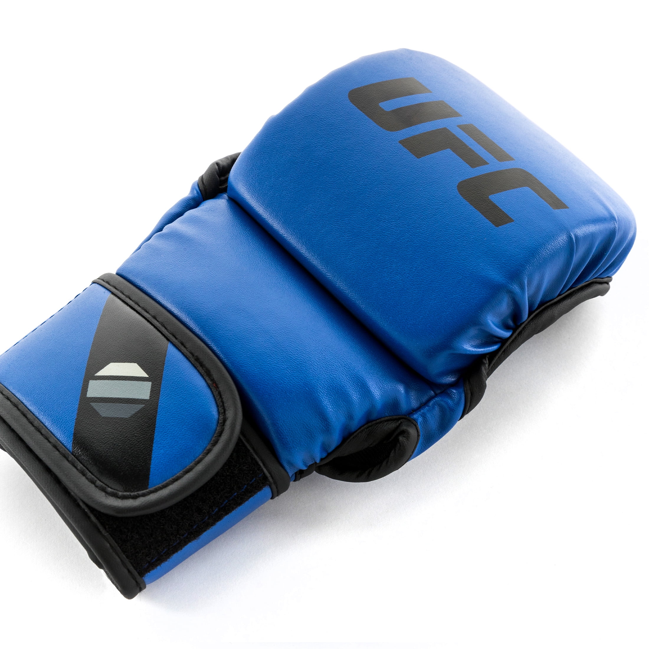 UFC MMA Sparring Gloves - L/XL, Blue - All-In-One Training Essential - Boxing Protection with MMA Versatility