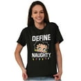 thumbnail image 5 of Betty Boop Christmas Define Naughty Women's Graphic T Shirt Tees Brisco Brands X, 5 of 5
