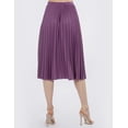 thumbnail image 2 of Falda plisada brillo sutil AMAD Casual para mujer Talla L, 2 of 5