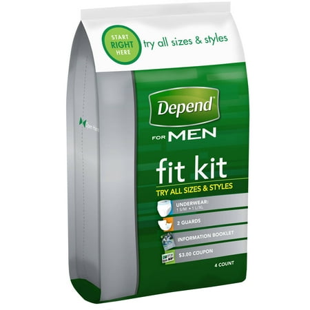 Kimberly Clark Gobal Depend For Men S/m & L/xl Disposable Und