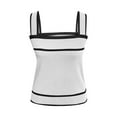 thumbnail image 4 of Otvok Tank Top for Womens Summer Sleeveless Scoop Neck Ribbed Knit Color Block Basic Camis Tee Shirts, 4 of 6