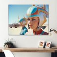 thumbnail image 2 of Designart Futuristic Fashion For Woman III Canvas Wall Art, 2 of 5