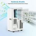 thumbnail image 6 of Aoile 3-In-1 Portable Air Conditioner 92000 BTUs (14,000BTU ASHRAE) Quiet AC Unit with Window Kit, 6 of 8
