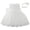 White, variant on Zwiiyzr Toddler Girls Net Yarn Embroidery Rhinestone Bowknot Birthday Party Gown Long Dresses Headband Suit, Hot Pink, 6 Months
