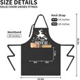 thumbnail image 4 of Holiday Aprons for Men Women, Thanksgiving Halloween Fall Aprons Gifts, Festival Matching Apron with 2 Pockets, 4 of 6
