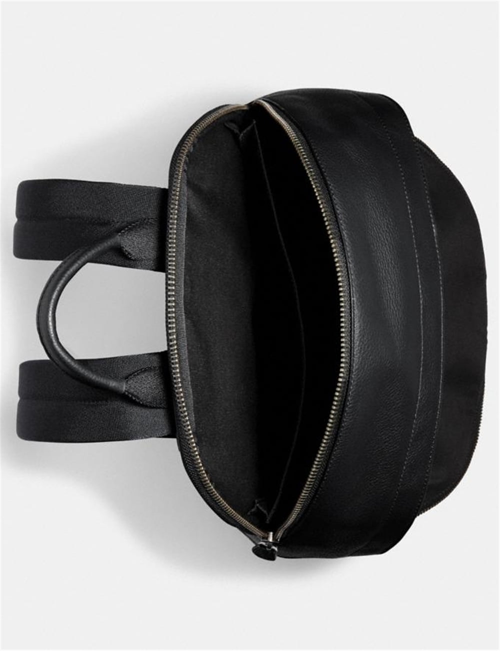 coach and four pebbled leather backpack Coach 2854 Pebbled Leather West Backpack In Black