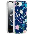 thumbnail image 2 of For iPhone 16E (E edition) / SE4 (2025) Double Layer Design IMD TPU Case - Galaxy Floral, 2 of 3