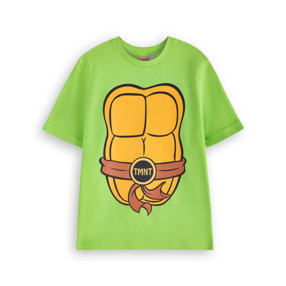Teenage Mutant Ninja Turtles Cosplay Mens Green Short Sleeved T-Shirt | S | Made by Vanilla Underground