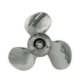 thumbnail image 4 of ARKDOZA Propeller 9 7/8x13 for Yamaha Outboard 25-30HP Stainless Steel 10 Tooth OEM NO:664-45949-02-EL 9.9x13, 4 of 4