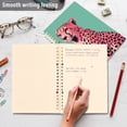 thumbnail image 4 of FORMRS 1-Subject Spiral Notebook 8" x 5" College Ruled 60 Refillable Sheet, Big Pink Cheetah, 4 of 7