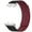 Black wine red-46mm, variant on Fit for Watch2 42/46mm Bands Adjustable Fashion Silicone Durable Belt Wristband Magnetic Bracelet Waterproof Strap