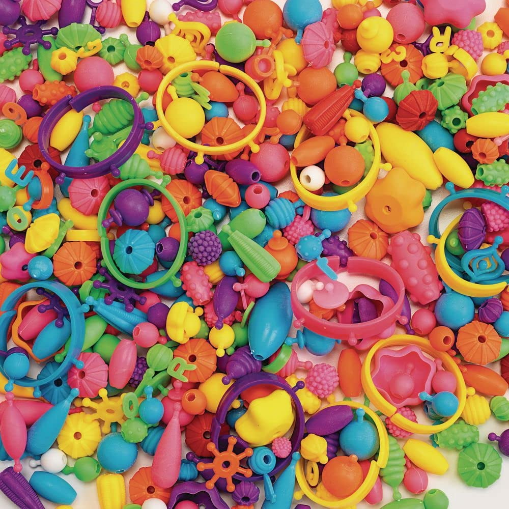 Colorations Snap Accessory Beads - Set of 1000