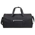 thumbnail image 3 of Bolsa de lona para ropa Yinane NEGRO 55 cm x 29 cm x 30 cm, 3 of 7