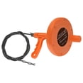 thumbnail image 4 of DrainX Plumbing Snake Auger, Flexible Steel Drain Cleaning Cable , Hair and Other Drain Clogs Removal., 4 of 6