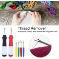 thumbnail image 2 of Seam Ripper, Rust‑proof Comfortable Sewing Seam Ripper Tool Quality Rubber Material with Rubber Handle for Sewing, 2 of 5