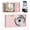 Pink, variant on KEEPBERRY 4K Compact Digital Camera,Auto Focus 16x Zoom, 64GB TFCard, Lightweight, Purple, for Teens