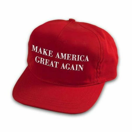 Make America Great Again Red Cap Hat, adjustable back, great fit 100% cotton BY EHM