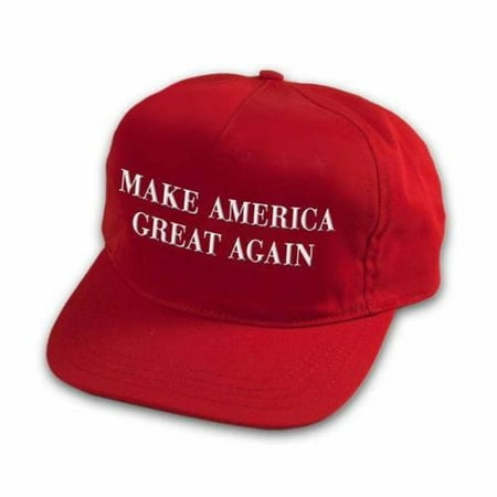 American Football Caps - Make America Great Again Red Cap Hat, adjustable back, great fit 100% cotton BY EHM