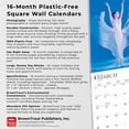 thumbnail image 6 of Ballet | 2026 12x24" (Hanging) Square Wall Calendar | Plastic-Free | BrownTrout, 6 of 9