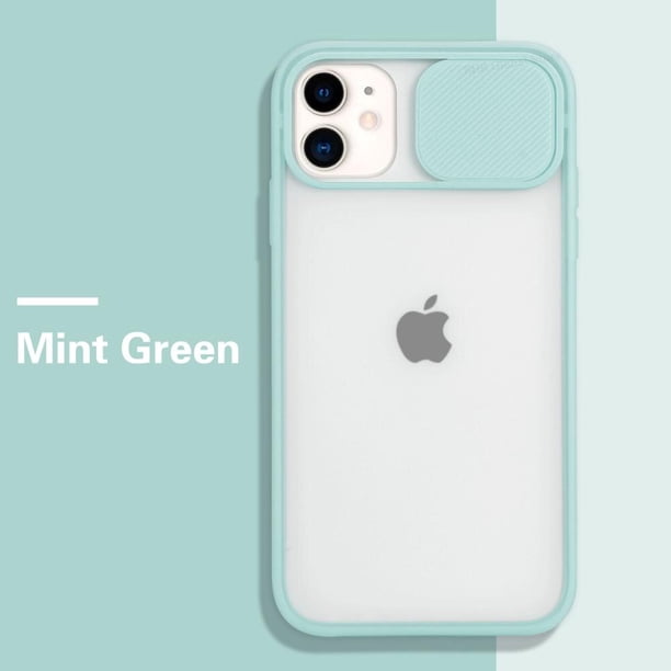 Funda de teléfono con protección de lente de cámara para iPhone 11 12 13 14 Pro Max 8 7 6 Plus XR Xs Max X SE 2020, funda trasera suave de Color caramelo Tan Jianjun unisex
