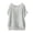 Gray #018, variant on Cotton Linen Shirts for Women Boho Loose Tunic Blouse Summer 2026 Casual Comfy Crewneck Gauze Tops Beach Shirt, Light Blue M