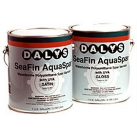 1564 Qt Sat Seafin-Aqua Spar Varnish-Wat Base, Daly'S Paint, EACH, QT, (Best Brush For Spar Varnish)