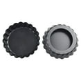 thumbnail image 2 of Mosiee Set Of 6 Non-Stick Tart Quiche Flan Pan Molds Round 4 Inch Carbon Steel Cake Baking Form With Removable Bottom Bakeware Tools, 2 of 9