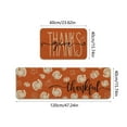 thumbnail image 3 of Fall Kitchen Rugs Set of 2,for Floor Kitchen Decor Floor Mats with Non-Slip Washable Anti-Fatigue 16x24Inch+16x48Inch Multicolor, 3 of 6