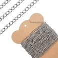 thumbnail image 1 of EcoNesxp 3mm Rust-Proof Extension Chain 3mm Rust-Proof Extension Chain 30ft Stainless Steel Chain, 1 of 5