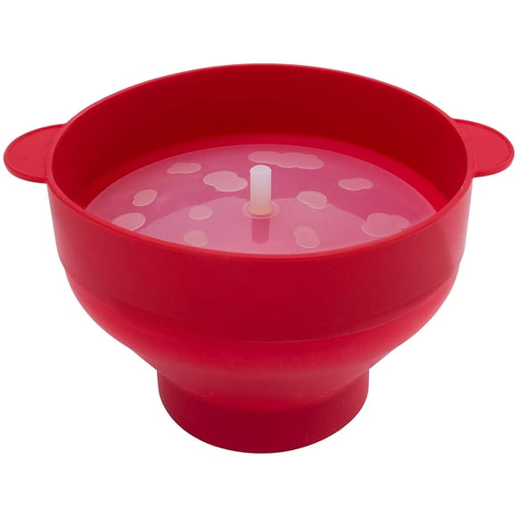 Microwave Popcorn Popper Bowl - Foldable, Easy To Clean, Easy To Use, Easy To Store