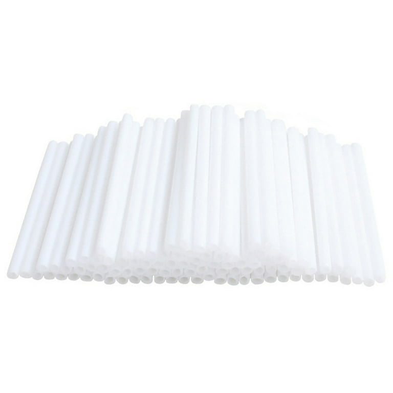 Martellato 20-B003 White Plastic Cake Pops Sticks - 128 x 15 mm - 4