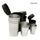 thumbnail image 5 of Sonducket 12 piezas de vasos de acero inoxidable para exteriores, juego de chupitos, botella de agua, vasos, platillo, cerveza, taza de Picnic, Estufas de camping, 5 of 6