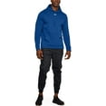 thumbnail image 3 of Under Armour Hustle Fleece Team Hoodie Mens 1300123 - Royal - L, 3 of 7