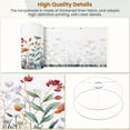 thumbnail image 4 of Lampshades 2 Pack Watercolor floral seamless wildflowers plants leaves herbs 13"x13"x10" Light Shade for Table Lamps Floor Lamp Shades Lampshade Replacement Easy Assembly, 4 of 8