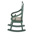 thumbnail image 2 of kusrkot 1/12 Wood Rocking Chair Model Dollhouse Miniature Accessories for Kids and Girls, 2 of 7