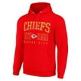 thumbnail image 2 of Unisex Starter Red Kansas City Chiefs Throwback Logo Pullover Hoodie, 2 of 3