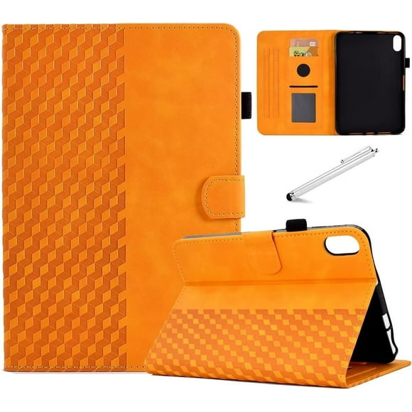 Fancity for iPad 10th Generation Case 10.9 Inch 2022 Release, Suede Leather Wallet Case with Kickstand Pencil Holder,