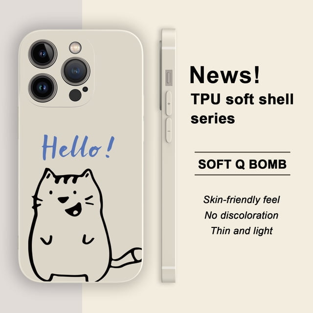 ¡Actualice el estilo de su teléfono con esta moderna y protectora funda gráfica mate para iPhone 15 Pro Max 14 13 12 Pro 11!
