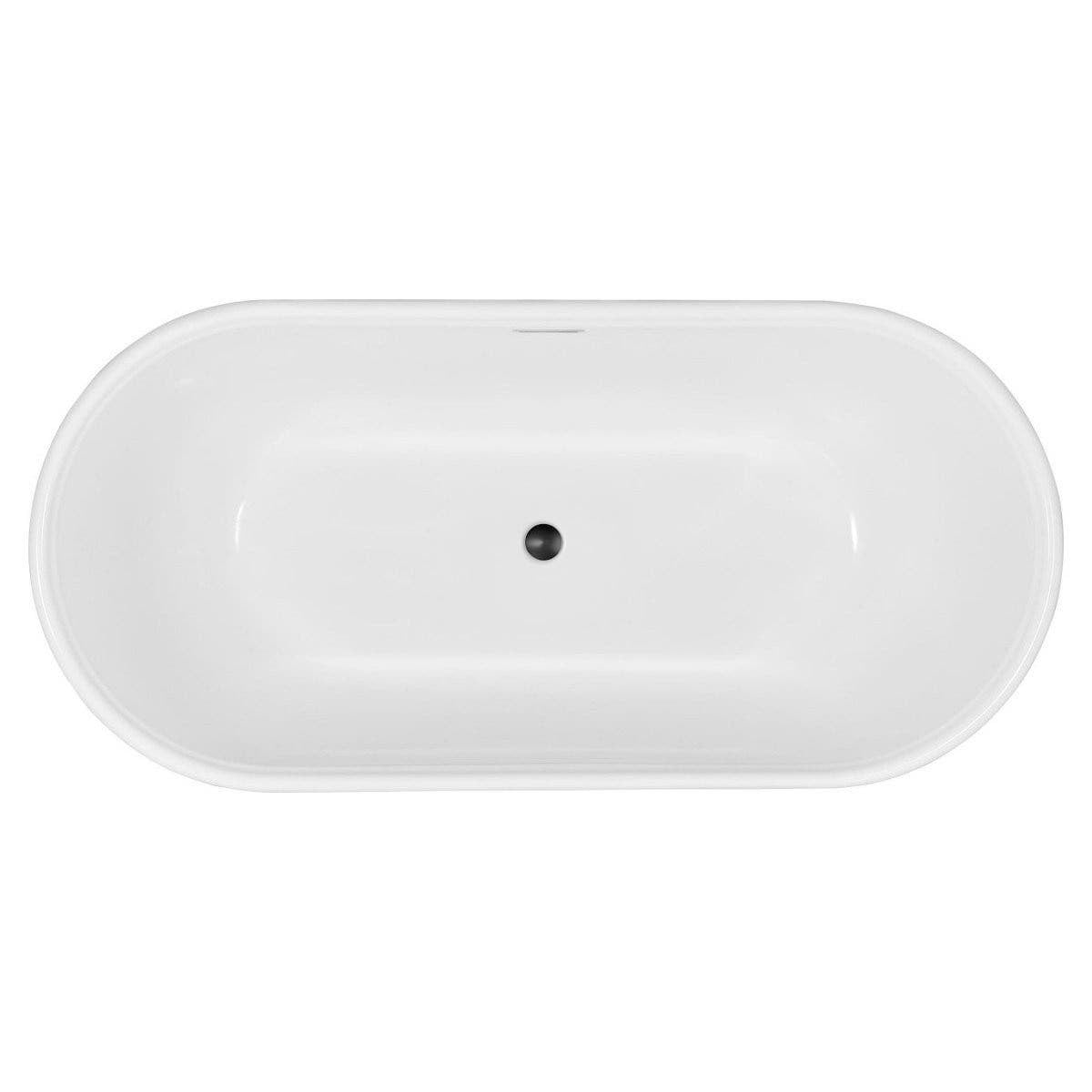 59 Leith Acrylic Freestanding Tub Signature Hardware, 51 OFF