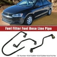 thumbnail image 2 of Unique Bargains 1 Set Fuel Filter Fuel Hose Line Pipe Fit for Mercedes-Benz ML320 No.1634702864/1634702964/1634703764, 2 of 7
