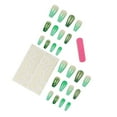 thumbnail image 5 of Kokovifyves Press on Nails Sale 24 Pcs St. Patrick's Day Wearable Nails False Nails Long-lasting Full Nail Stickers, 5 of 6