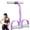 Purple, variant on Multifunction Pedal Resistance Band, 6 Tube Foot Pedal Exercise Band for Full Body Workout, Stretching, Yoga, Arm, Leg & Waist Training