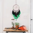 thumbnail image 5 of Seewan Dream Catchers ,Bird's Nest INS Style  Handmade Feather Aboriginal Home Wall Decoration, 5 of 5