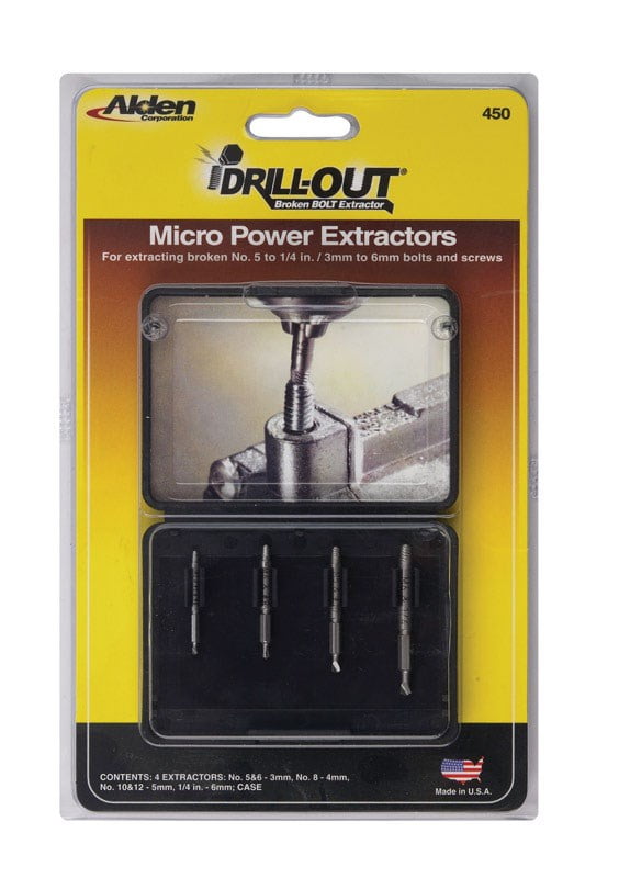 alden micro grabit broken bolt extractor kit 4507p alden micro grabit broken bolt extractor kit 4507p