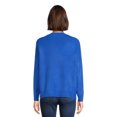 thumbnail image 3 of Dreamers by Debut Women’s Oversized V-Neck Sweater with Long Sleeves, Midweight, Sizes XS-XL, 3 of 5