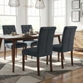 thumbnail image 4 of TLSUNNY Set of 4 Upholstered Dining Chairs, Tufted Parsons Design Side Chairs, for Dining Room/Kitchen, 4 of 10