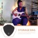 thumbnail image 5 of Bolsa de almacenamiento de la guitarra de cuero portátil de la guitarra bolsa de almacenamiento para la guitarra plectrums, 5 of 6