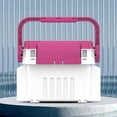 thumbnail image 4 of Organizador De Almacenamiento De Pesca Caja de pesca de carpa Caja de aparejos de pesca de alta capacidad para artes de pesca (Carminum) Sywqhk Para Estrenar, 4 of 8