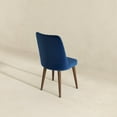 thumbnail image 4 of Ellen Mid-Century Modern Velvet Dining Chair in Navy Blue (Set of 2), 4 of 8